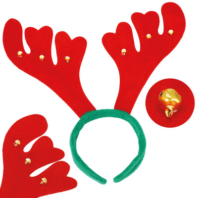 Čelenka soba s rolničkami, vianočné dekorácie