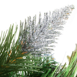 Vianočný stromček Borovica zasnežená na kmienku 220 cm