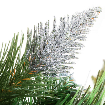 Vianočný stromček Borovica zasnežená na kmienku 220 cm