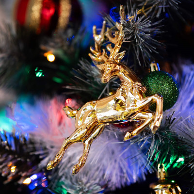 Vianočný stromček Borovica zasnežená na kmienku 220 cm