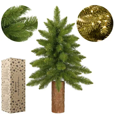 Vianočný stromček Jedľa na kmienku 90 cm