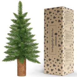 Vianočný stromček Jedľa na kmienku 80 cm