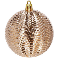 Vianočné banky zlato-ružové mix - sada 33ks