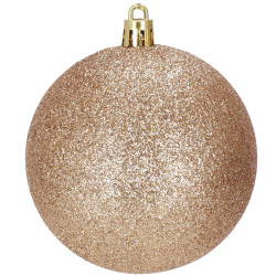 Vianočné banky zlato-ružové mix - sada 33ks