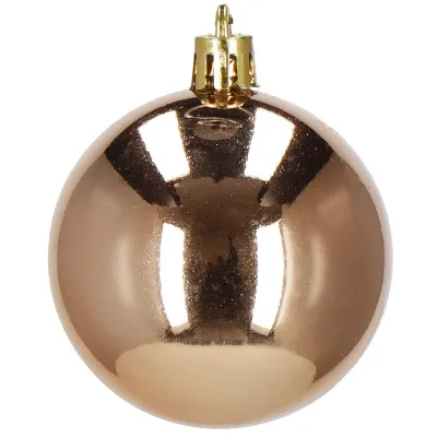 Vianočné banky zlato-ružové mix - sada 33ks