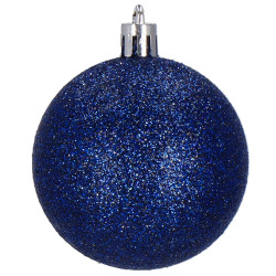 Vianočné ozdoby modré mix - sada 33ks