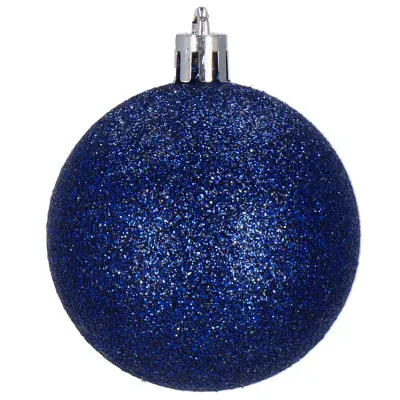 Vianočné ozdoby modré mix - sada 33ks