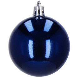 Vianočné ozdoby modré mix - sada 33ks