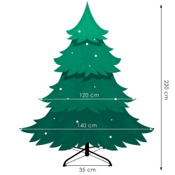 Vianočný stromček Smrek Premium kanadský 220 cm