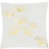 Obliečka na vankúš 40x40 cm Ginkgo bielo-zlatý
