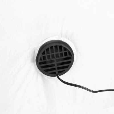 LED nafukovací Snehuliak 180 cm, IP44, studená biela