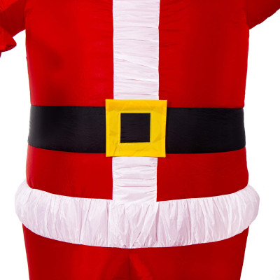 LED nafukovací Santa Claus 180 cm, IP44, studená biela