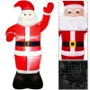 LED nafukovací Santa Claus 180 cm, IP44, studená biela