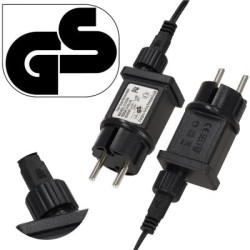 LED nafukovací Santa Claus 240 cm, IP44, studená biela