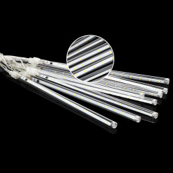 LED cencúle 8ks - 4,2m, 288LED, IP44, studená biela