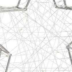 LED Hviezda - 30cm, 30LED, 3xAA, IP20, teplá biela