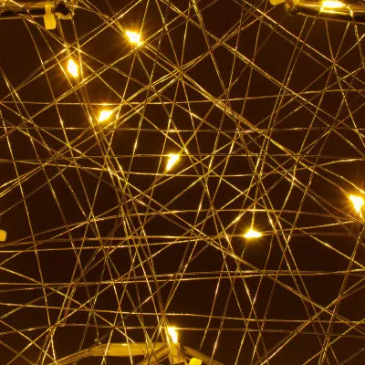 LED Hviezda - 30cm, 30LED, 3xAA, IP20, teplá biela