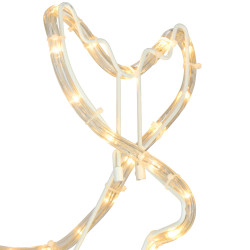 LED Sob so saňami - 120cm, 144LED, IP44, teplá biela