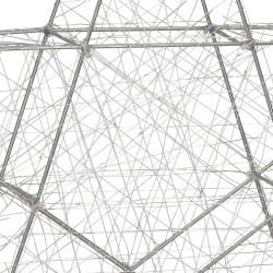 LED Hviezda - 55cm, 100LED, 3xAA, IP20, teplá biela