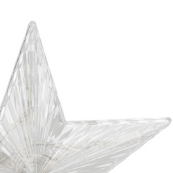 LED Hviezda na vianočný stromček - 17,5 cm, 10 LED, 3xAA, IP20, multicolor