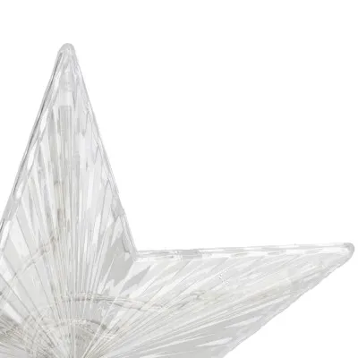 LED Hviezda na vianočný stromček - 17,5 cm, 10 LED, 3xAA, IP20, multicolor