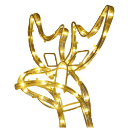 LED Sob - 61cm, 144LED, IP44, teplá biela