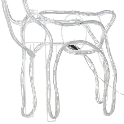 LED Sob - 61cm, 144LED, IP44, teplá biela