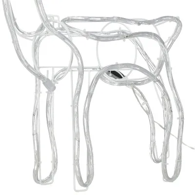 LED Sob - 61cm, 144LED, IP44, teplá biela