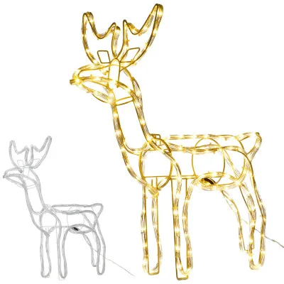 LED Sob - 61cm, 144LED, IP44, teplá biela