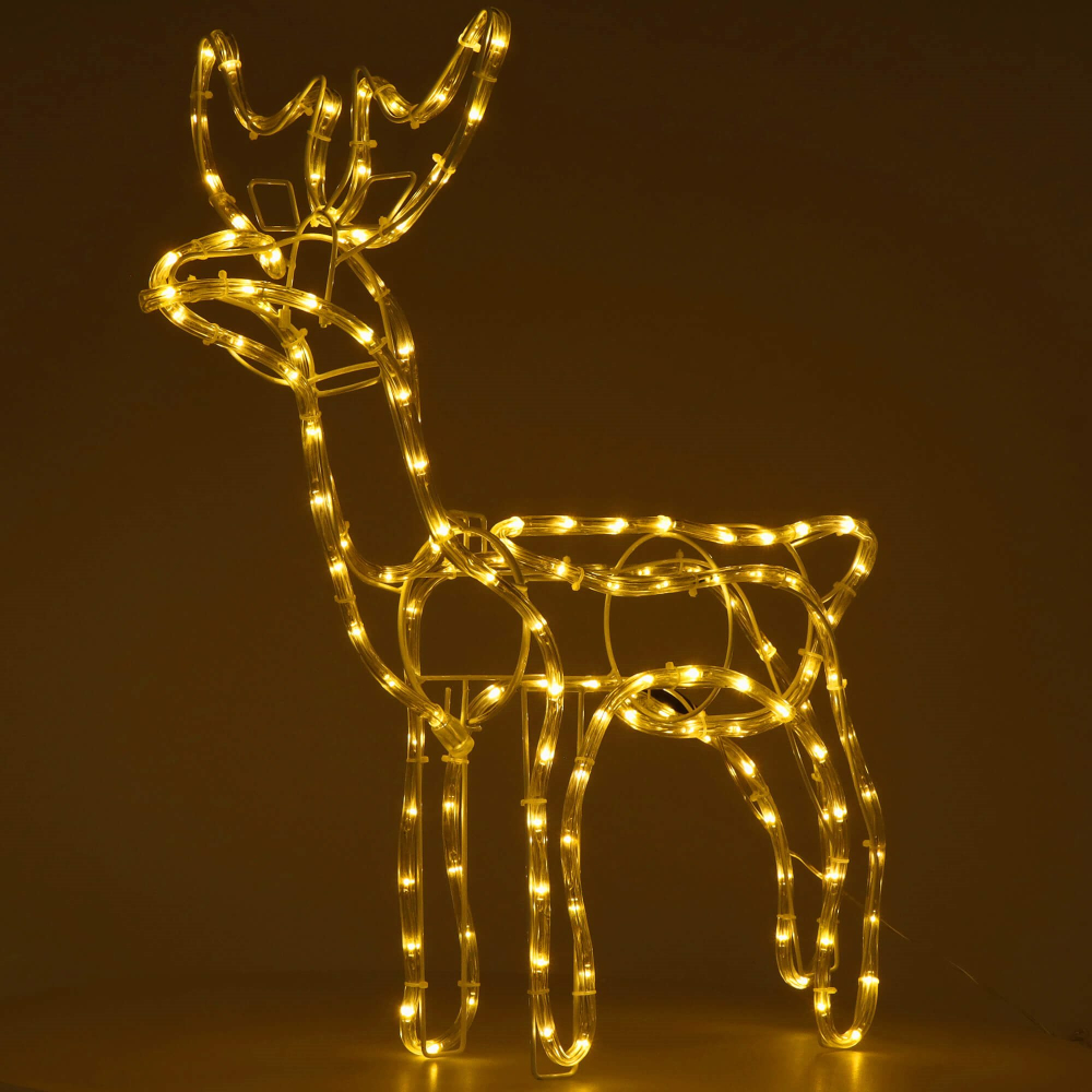 LED Sob - 61cm, 144LED, IP44, teplá biela