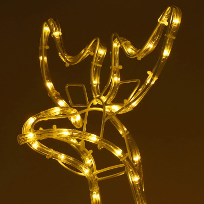 LED Sob - 61cm, 144LED, IP44, teplá biela