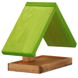 Kŕmidlo pre vtáky SPRINGOS KAR002 zelené