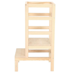 Detská učiaca veža SPRINGOS LEARNING KCH03 prírodná