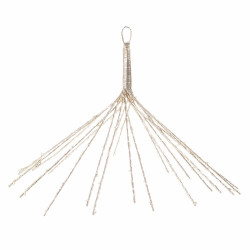 LED Hviezda Supernova - 30cm, 100LED, 8 funkcií, IP44, studená biela