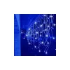 LED kvaple - 22,5m, 500LED, IP44, modrá + záblesky