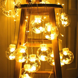 LED svetelný záves banky - 2,5x1m, 108LED, 8 funkcií, IP20, teplá biela