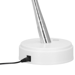 LED Bonsai strieborná - 45cm, 90LED, 2 funkcie, USB, 3xAA, IP20, studená biela