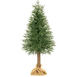 Vianočný stromček Smrek DeLuxe prírodný na kmienku 220 cm