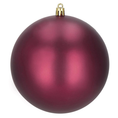 Vianočné banky vínovej gule mix - 10cm, sada 6ks