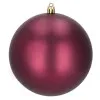 Vianočné banky vínovej gule mix - 10cm, sada 6ks