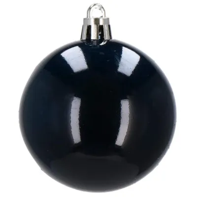 Vianočné banky modro-strieborné mix - 4/5/6cm, sada 30ks