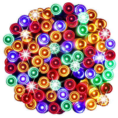 LED svetelná reťaz - 34,5m, 500LED, 8 funkcií, multicolor