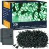 LED svetelná reťaz - 22,5m, 300LED, 8 funkcií, zelená