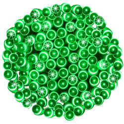 LED svetelná reťaz - 22,5m, 300LED, 8 funkcií, zelená