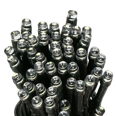 LED svetelná reťaz - 34,5m, 500LED, 8 funkcií, teplá biela