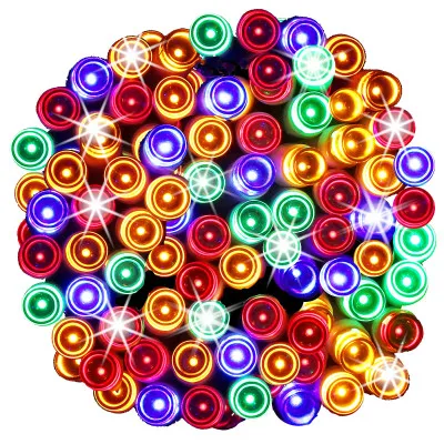 LED svetelná reťaz - 22,5m, 300LED, 8 funkcií, multicolor