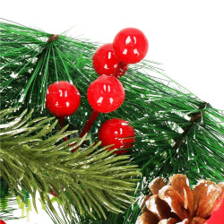 Adventný veniec s ozdobami 30cm, vianočné dekorácie