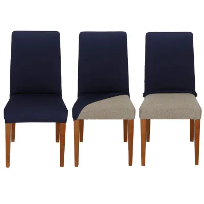 Poťah na stoličku elastický SPRINGOS HA5244 námornícka modrá