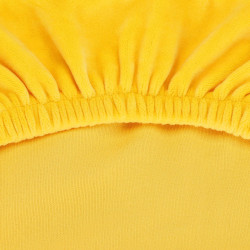 Poťah na stoličku elastický SPRINGOS HA5243 žltý