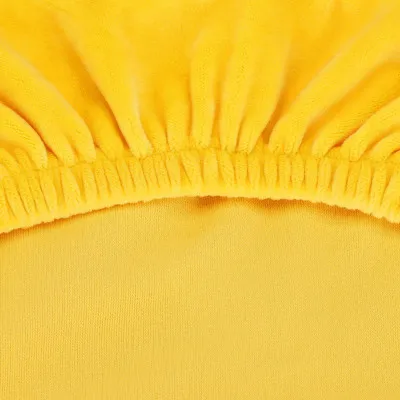 Poťah na stoličku elastický SPRINGOS HA5243 žltý